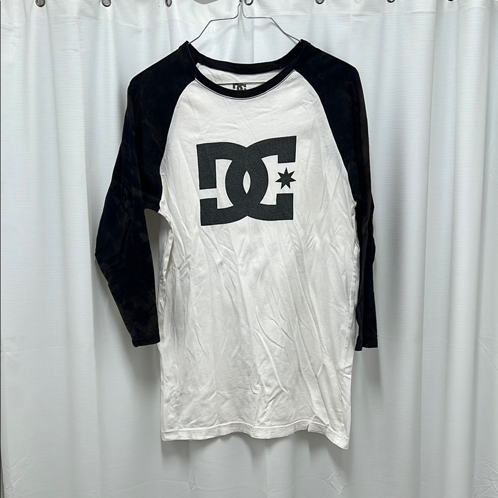 DC Acid Wash Baseball Style Tee
